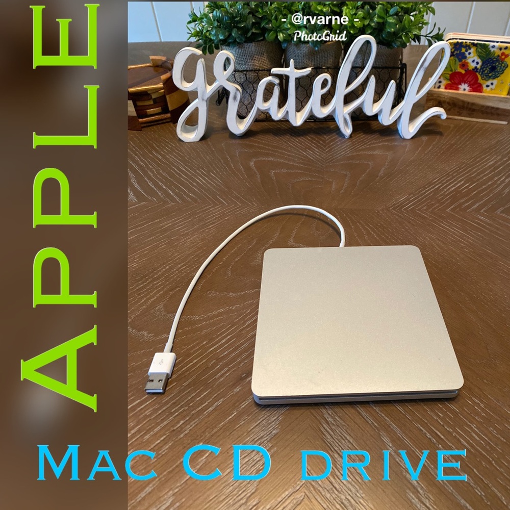 Mac External CD drive-used once